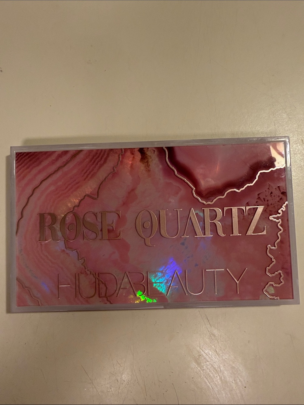 Huda beauty rose quartz palette